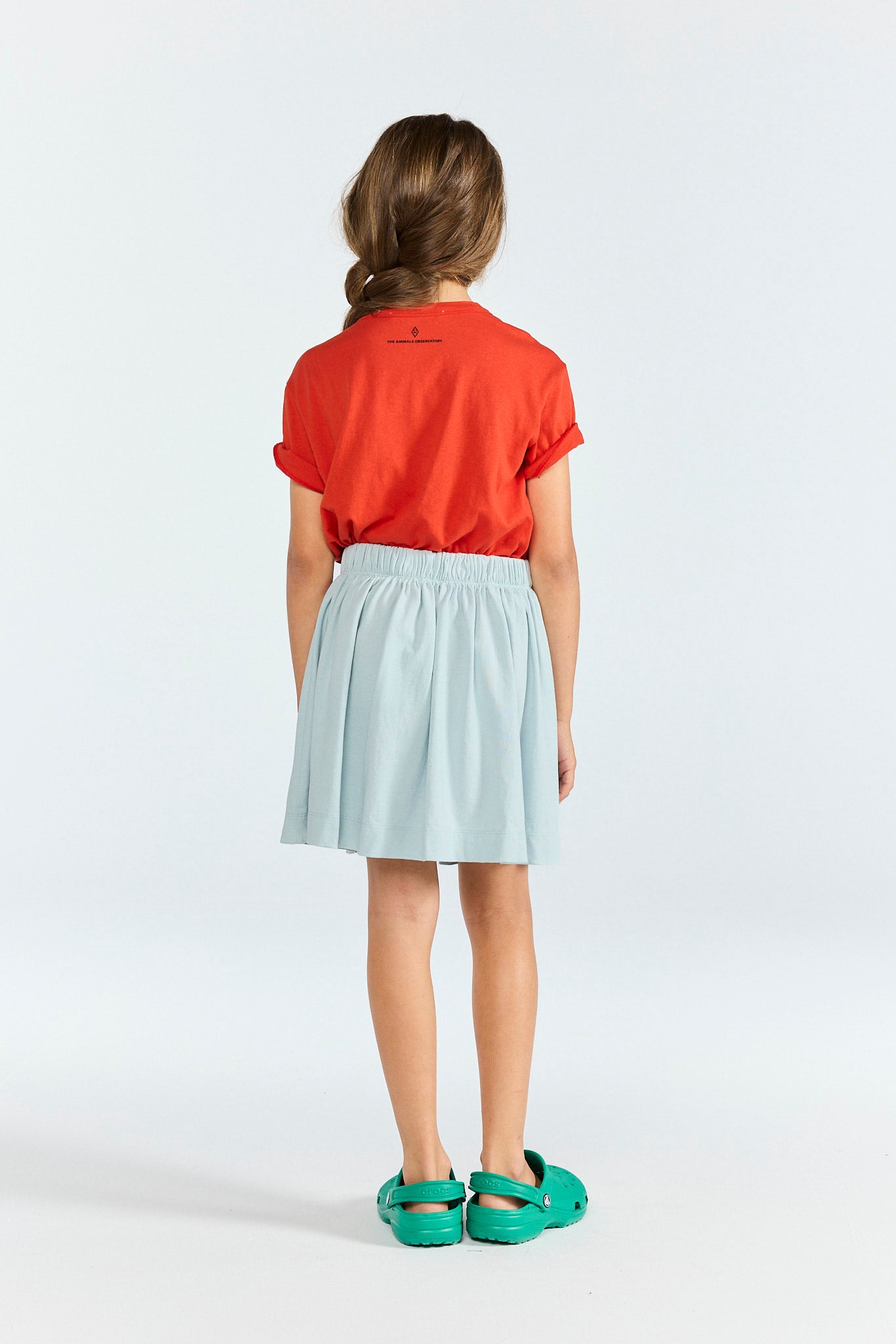 Blue Bird Skirt MODEL BACK