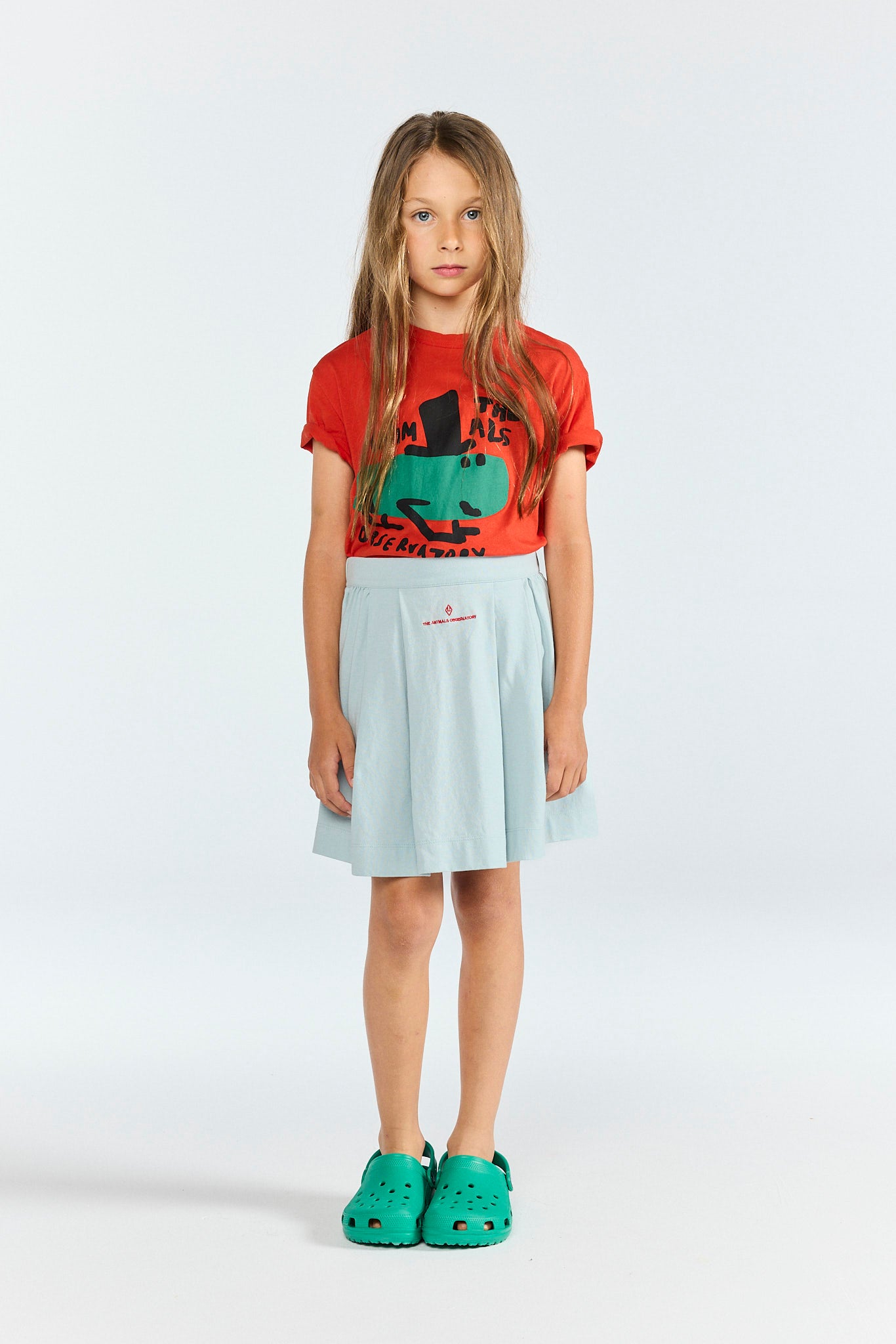 Blue Bird Skirt MODEL FRONT