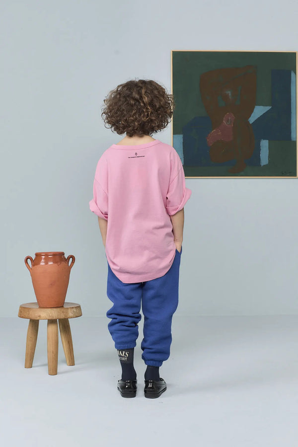 Pink Collie T-shirt MODEL BACK