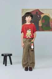 Red Dunker T-shirt MODEL FRONT