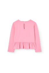 Pink Scamper Long Sleeve T-shirt BACK