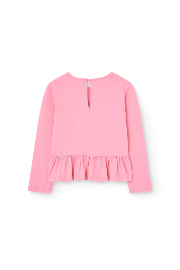 Pink Scamper Long Sleeve T-shirt BACK