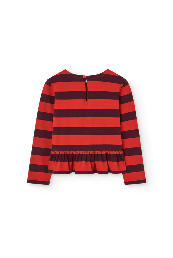 Striped Scamper Long Sleeve T-shirt BACK