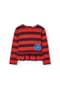 Striped Scamper Long Sleeve T-shirt