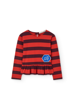 Striped Scamper Long Sleeve T-shirt