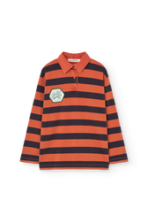 Striped Lionfish Polo Shirt FRONT