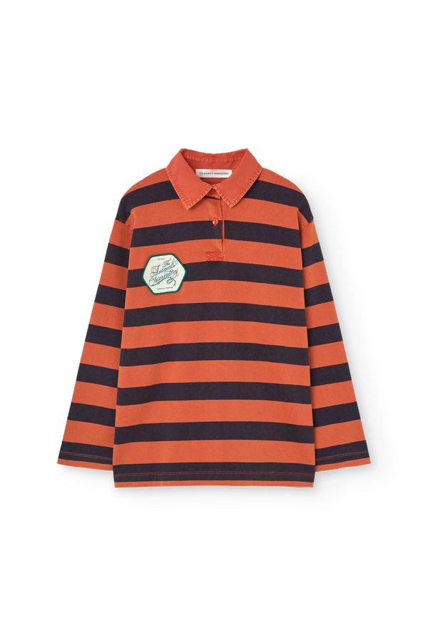 Striped Lionfish Polo Shirt FRONT