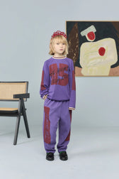Purple Squad Long Sleeve T-shirt MODEL FRONT