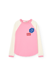 Pink Anteater Long Sleeve T-shirt FRONT