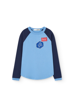 Dusty Blue Anteater Long Sleeve T-shirt