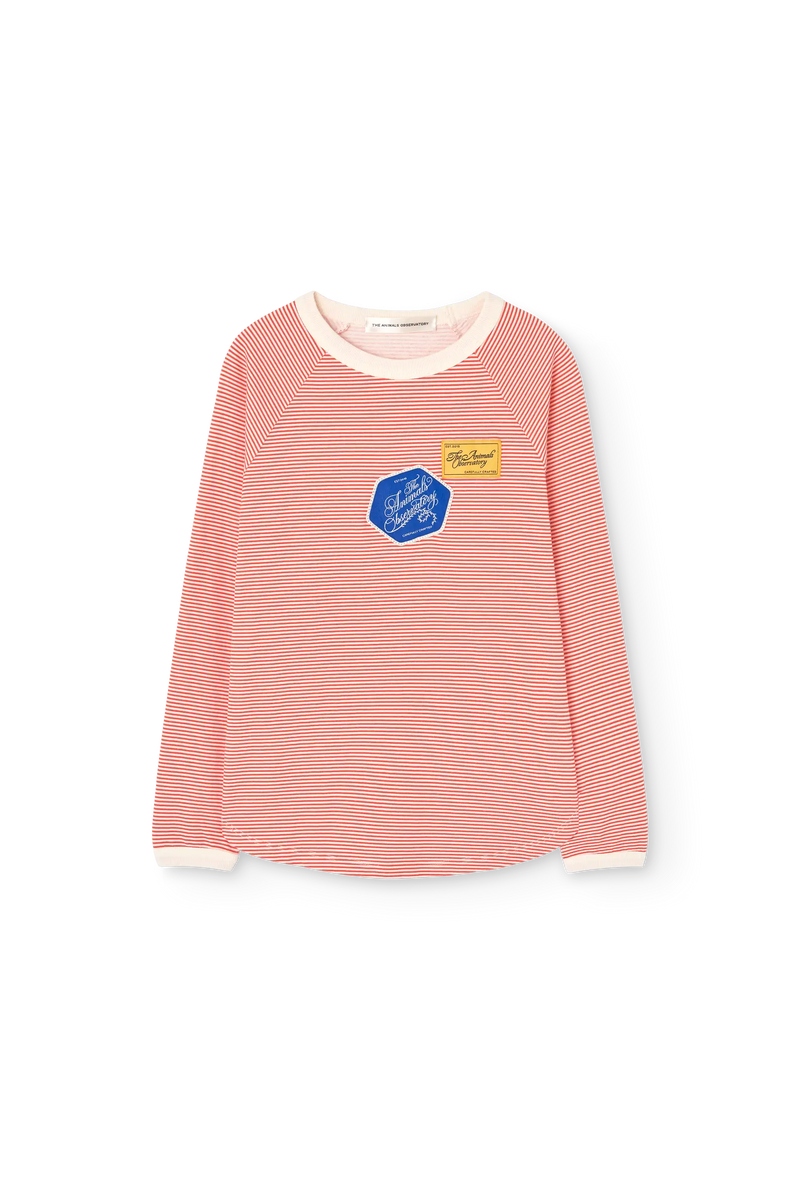 Striped Anteater Long Sleeve T-shirt COVER