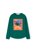 T-shirt Manches Longues Anteater Vert foncé