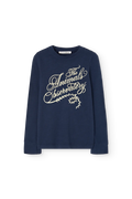 Navy Hogfish Long Sleeve T-shirt