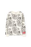 Raw White Dog Long Sleeve T-shirt
