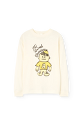Raw White Dog Long Sleeve T-shirt