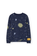 Camiseta de manga larga Dog Azul marino