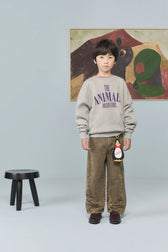 Grey Killifish Sweatshirt MODEL FRONT