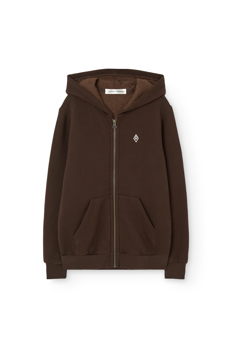Dark Brown Goat Hoodie COVER