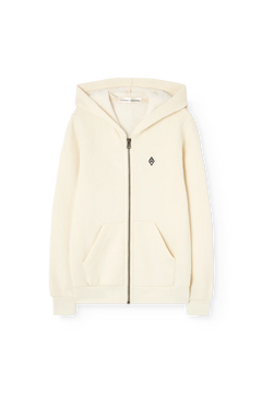 Hoodie Goat Blanc