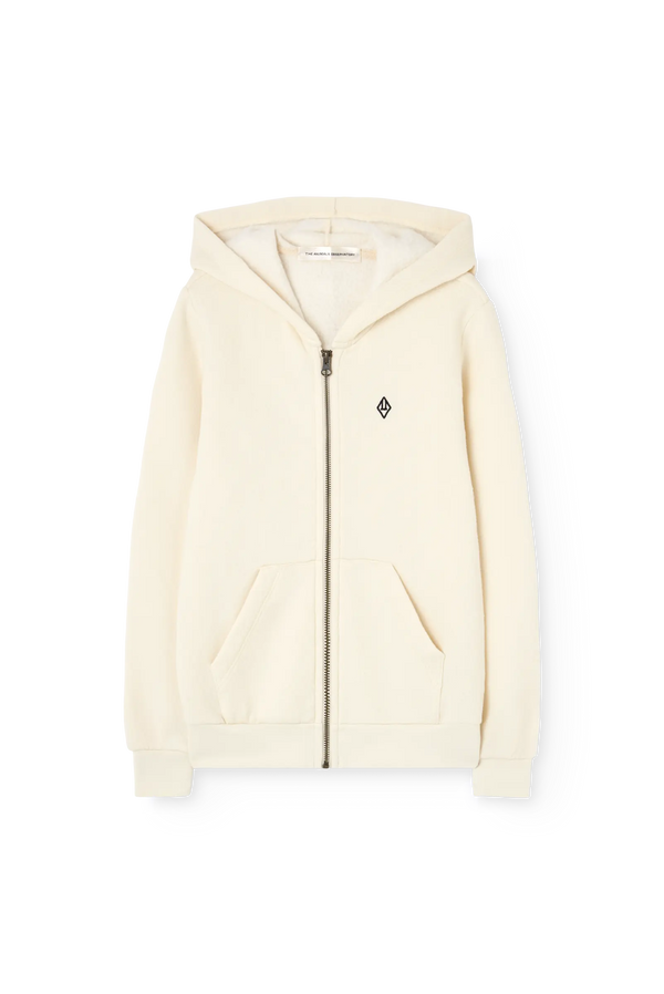 Raw White Goat Hoodie FRONT