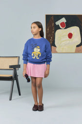 Blue Bear Sweatshirt MODEL FRONT