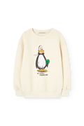 Sweatshirt Bear Blanc