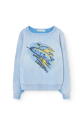 Sudadera Shark Warm Azul celeste