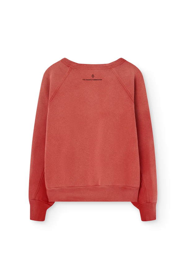 Red Shark Warm Sweatshirt BACK
