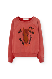 Red Shark Warm Sweatshirt FRONT