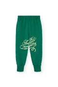 Dark Green Panther Sweatpants