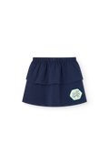 Navy Kiwi Skort