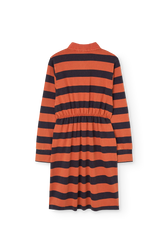 Striped Pigeon Dress BACK