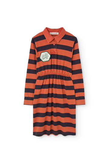 Striped Pigeon Dress