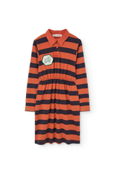 Striped Pigeon Dress FRONT
