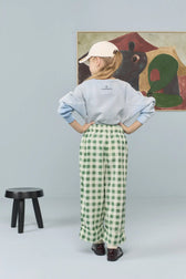 Dark Green Colt Pants MODEL BACK