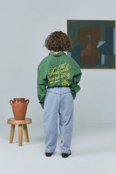 Soft Blue Grouse Pants MODEL BACK