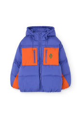 Purple Roadrunner Puffer Jacket FRONT