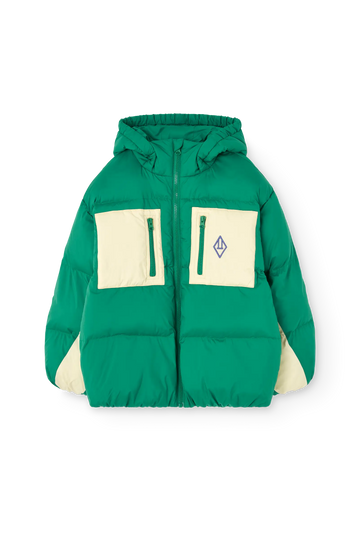 Green Roadrunner Puffer Jacket