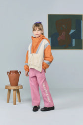 Raw White Carp Jacket MODEL FRONT