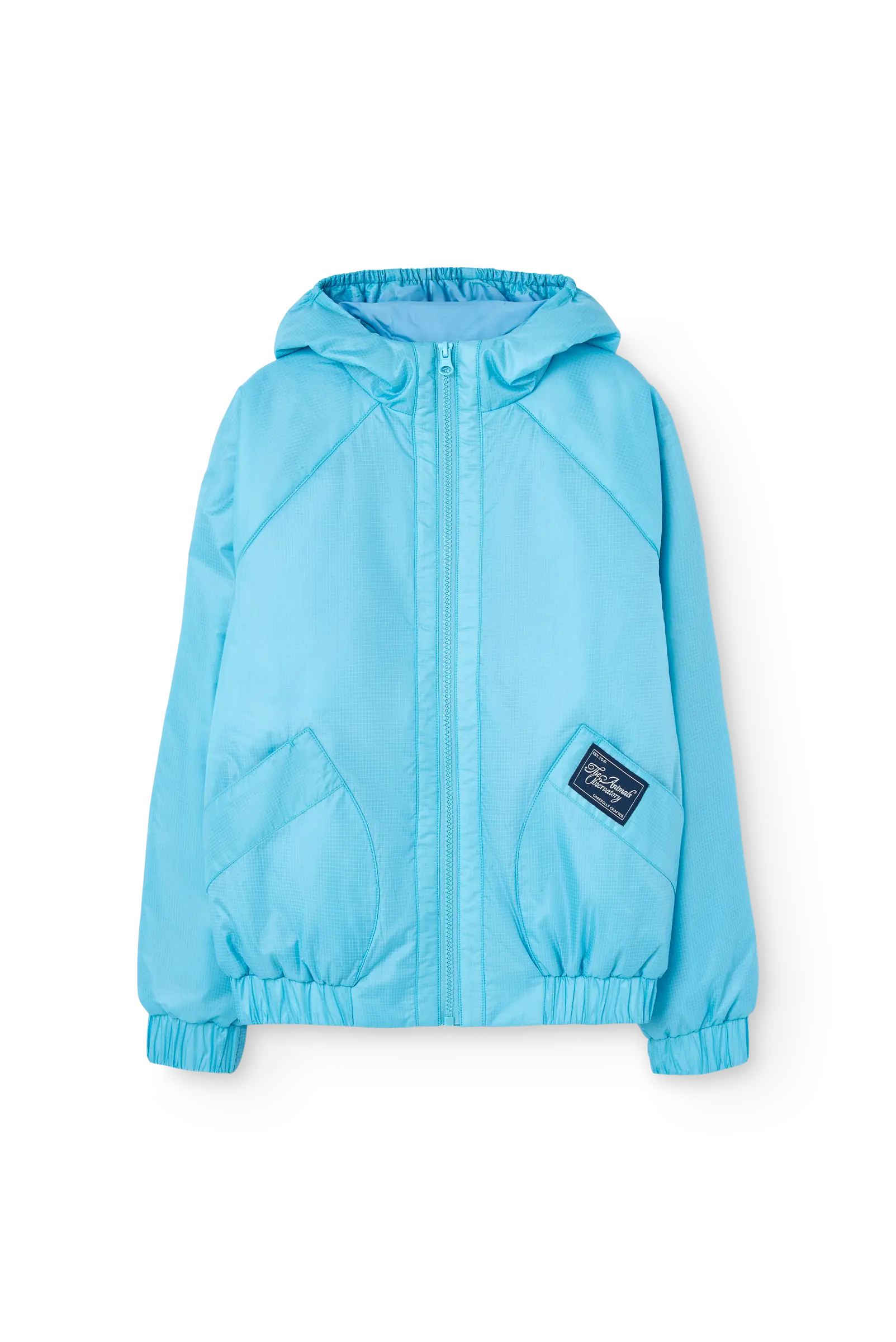 Dusty Blue Fox Jacket | The Animals Observatory