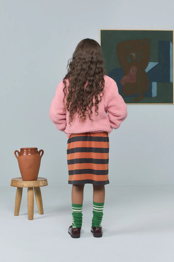 Pink Shrew Track Jacket MODEL BACK