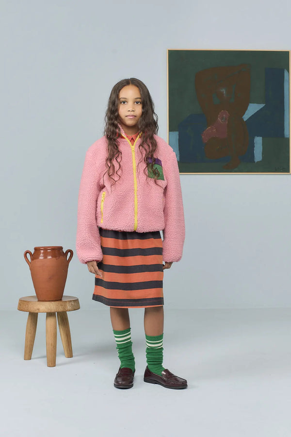 Pink Shrew Track Jacket MODEL FRONT