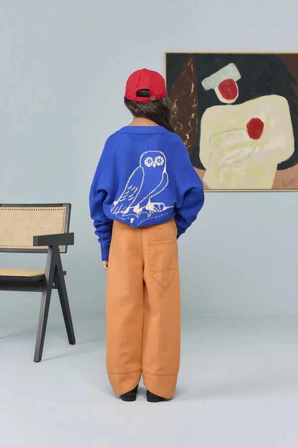 Blue Raven Sweater MODEL BACK