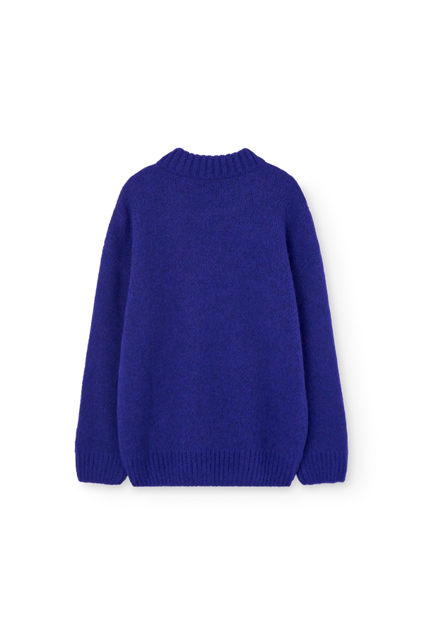 Purple Bowfish Sweater BACK