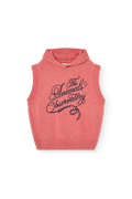 Pastel Pink Yak Sweater Vest