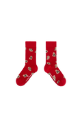 Red Worm Socks