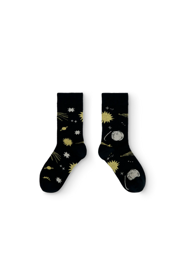 Navy Worm Socks