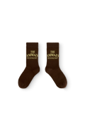 Brown Snail Socks