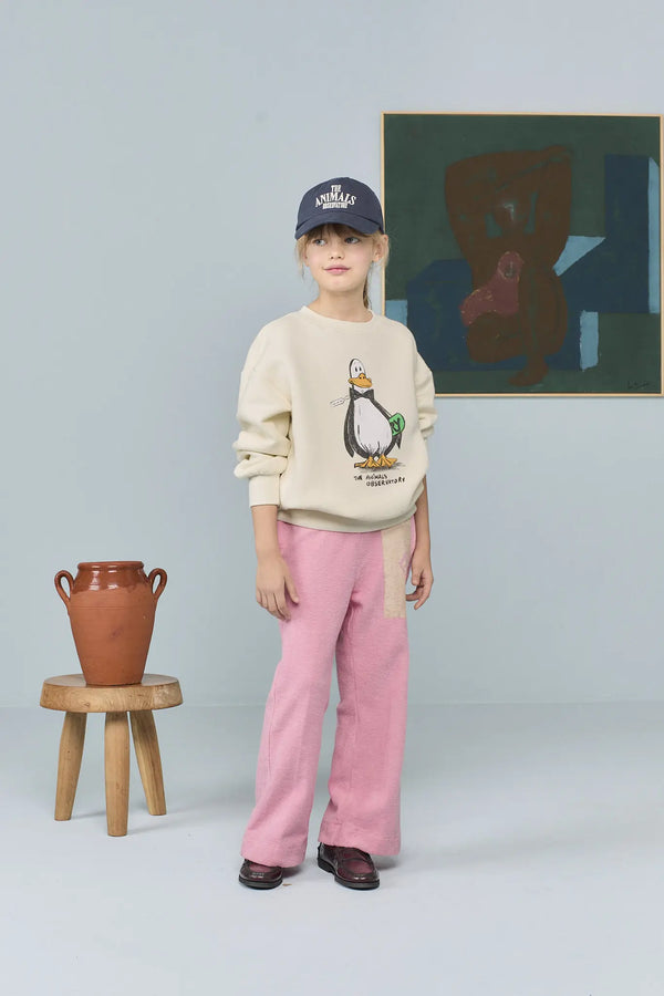 Navy Hamster Cap MODEL FRONT