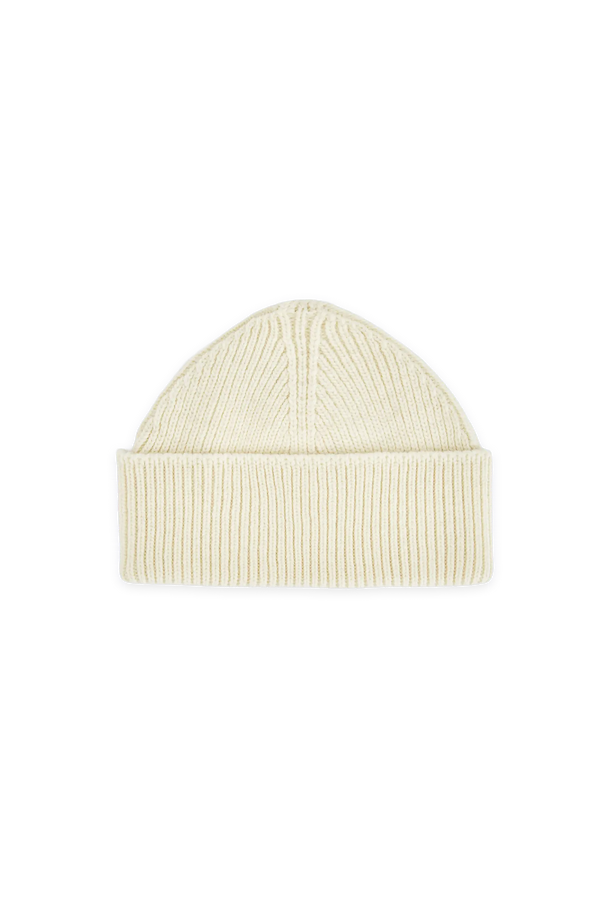 Raw White Pony Beanie BACK